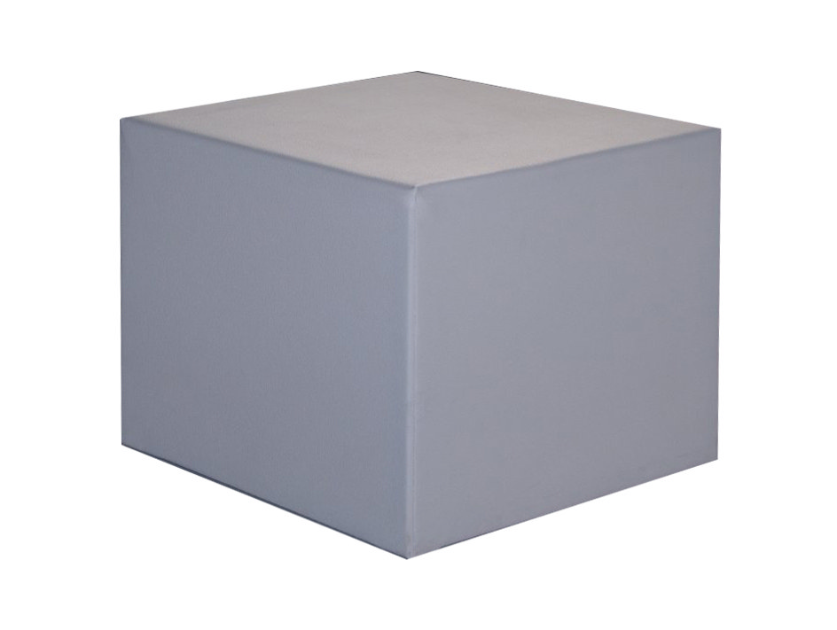 Bergamo pouf white rental in Milan Italy